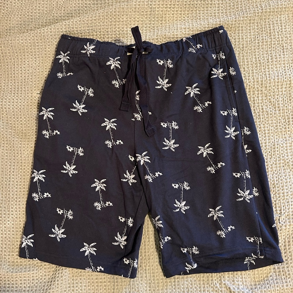 Men’s Lucky Brand Dark Blue Palm Print Shorts